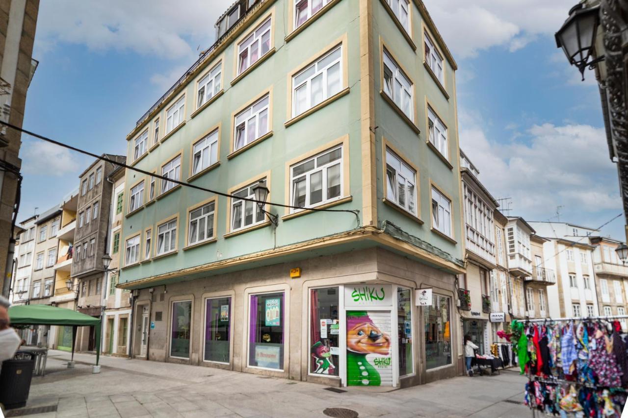 Shiku Hostel Lugo Ngoại thất bức ảnh